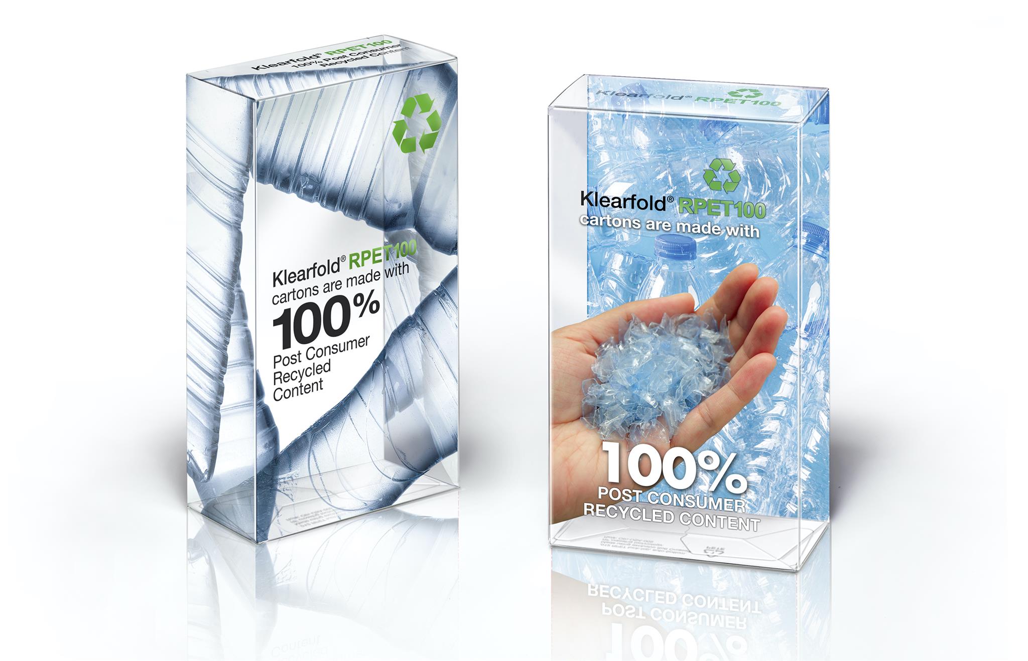 Customized Clear RPET Boxes - 100% Made of Recycled Plastic